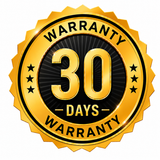 30-Day Warranty